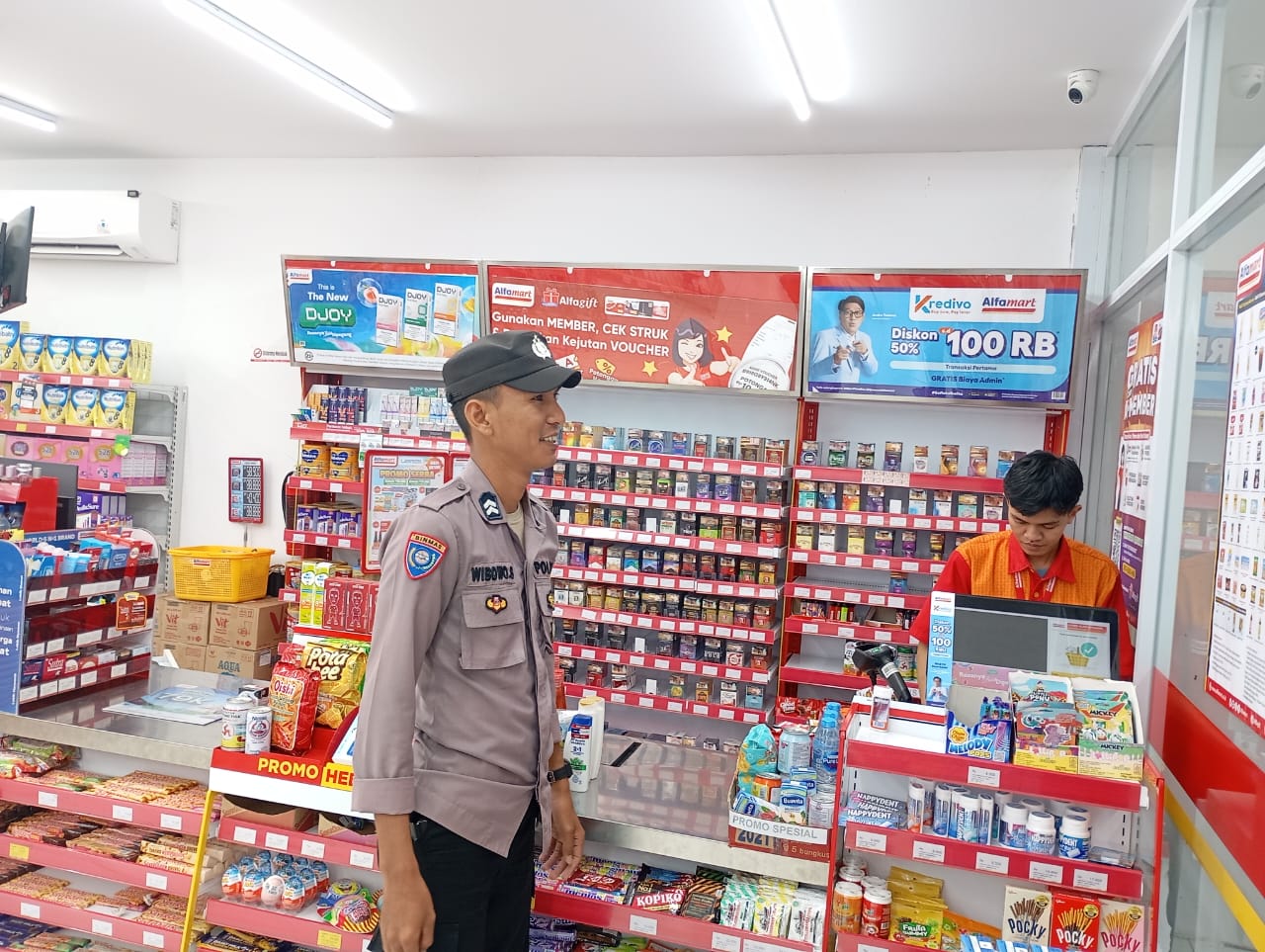 POLSEK MANGKUTANA TINGKATKAN PATROLI RUTIN, KAMTIBMAS WILAYAH TERJAGA AMAN DAN KONDUSIF