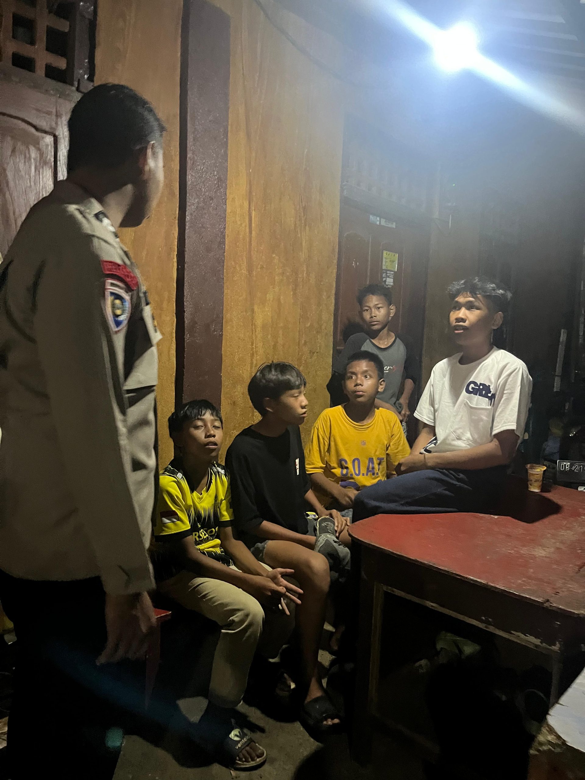Polres Lutim Gelar Patroli Rutin, Polsek Nuha Pastikan Situasi Kamtibmas Tetap Aman