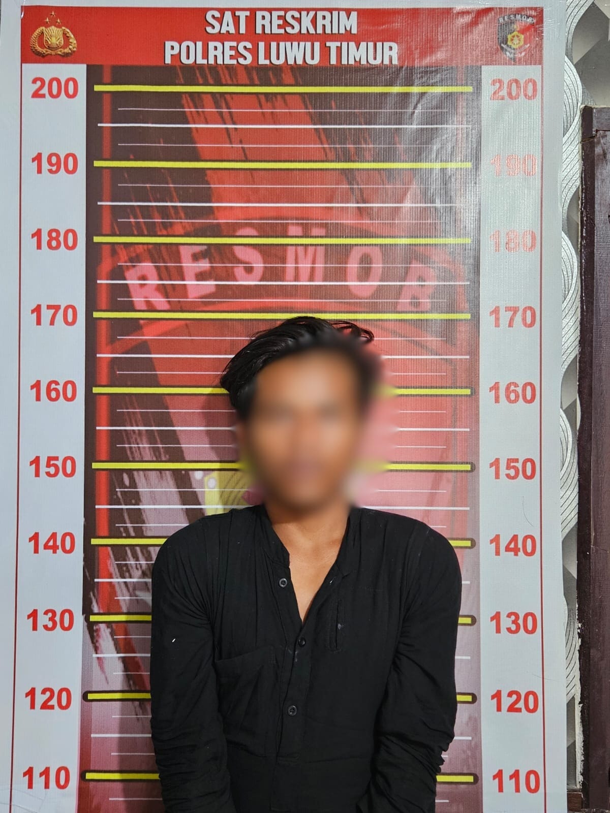Polres Luwu Timur Tangkap Pemuda Bertopeng Bersenjata di Malili