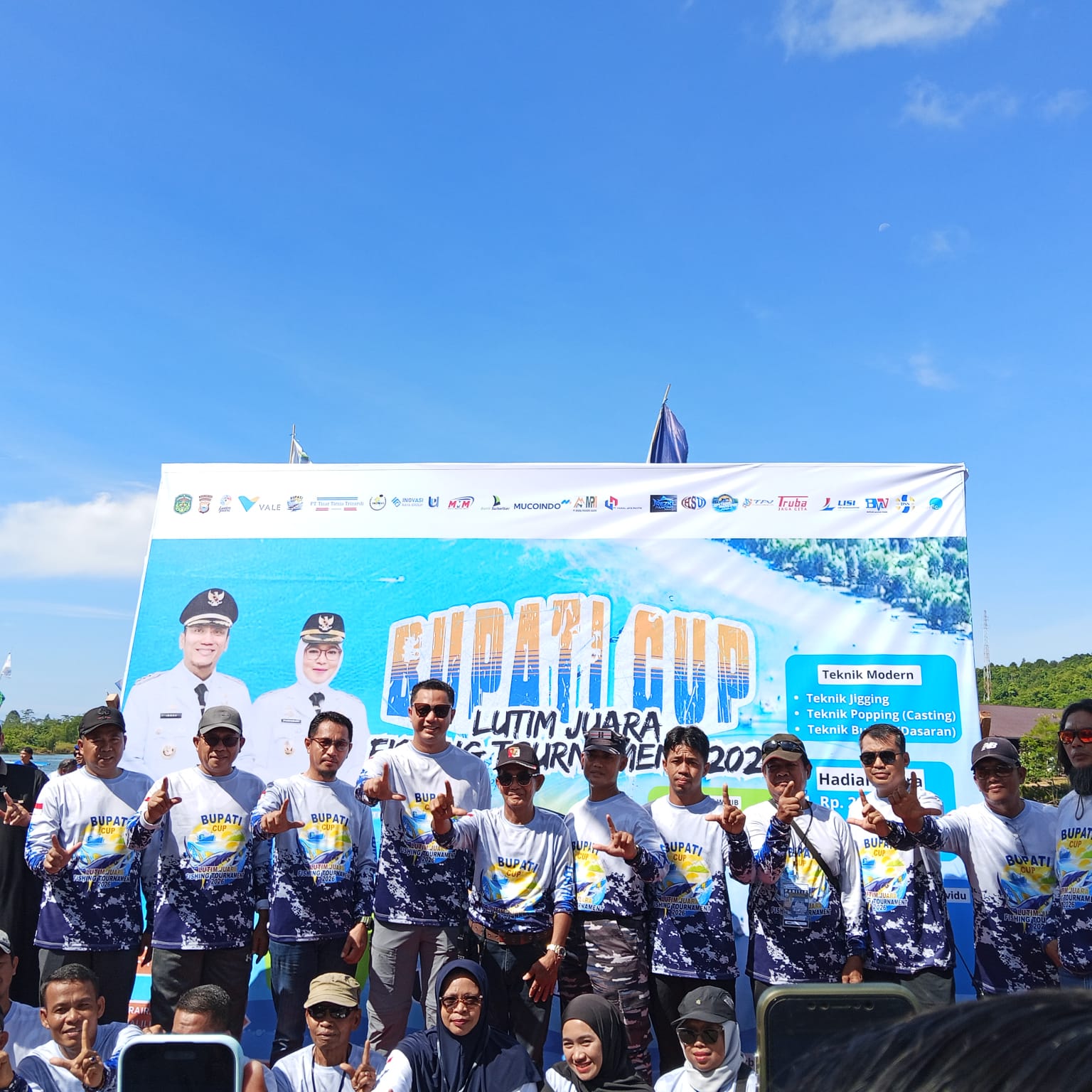Kapolres Luwu Timur Apresiasi Fishing Tournament Bupati Cup I 2026