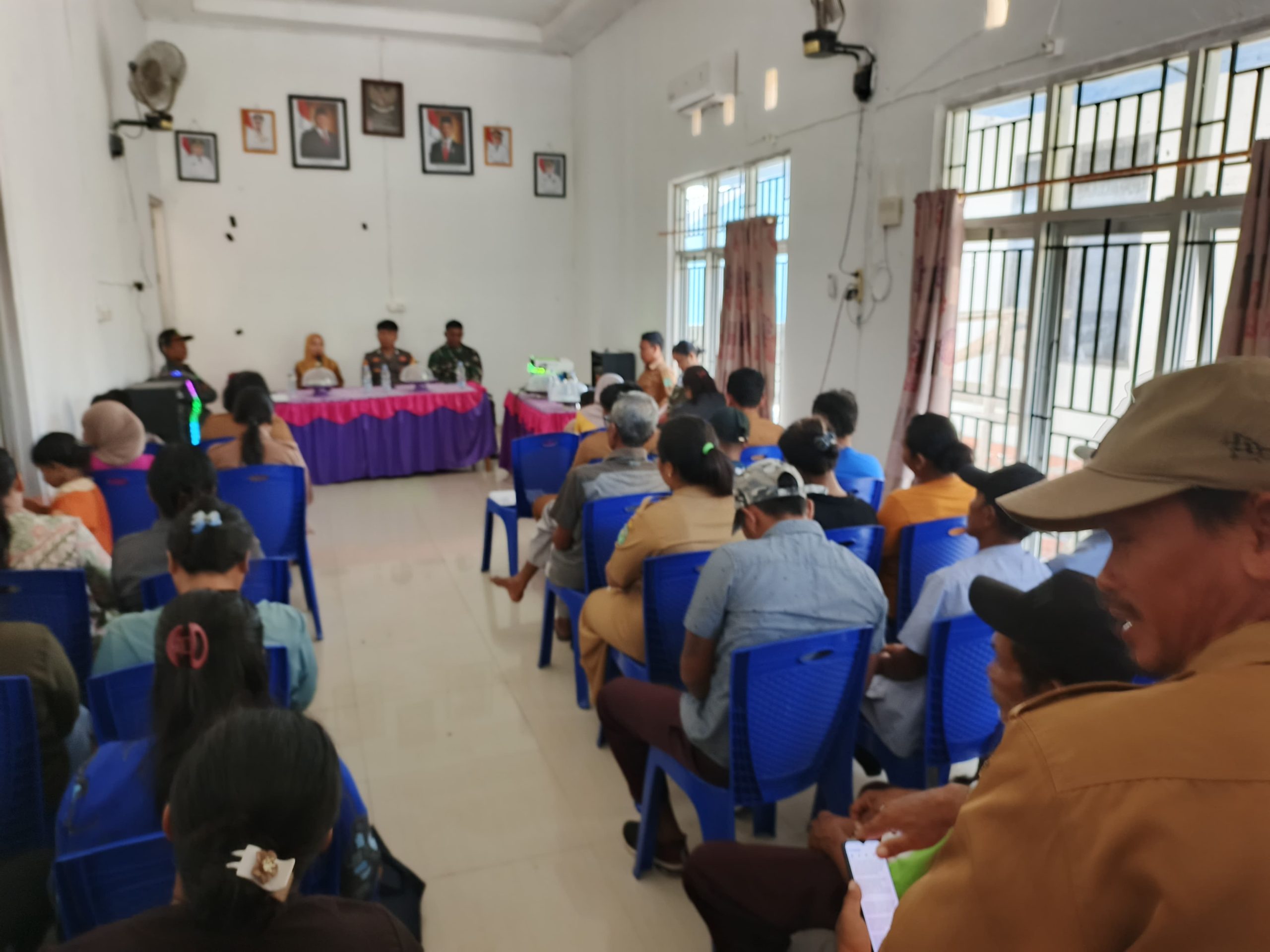 Dukung Ketahanan Pangan Desa, Polres Luwu Timur Hadir Lewat Polsek Tomoni Timur
